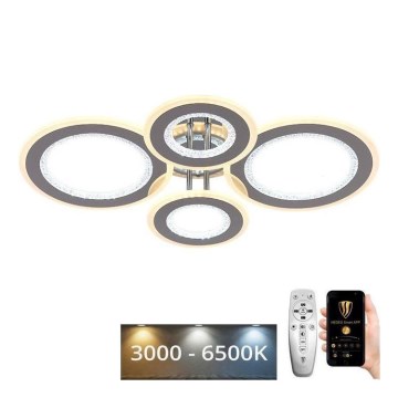 Dimmbare LED-Aufbauleuchte LED/100W/230V 3000-6500K + Fernbedienung