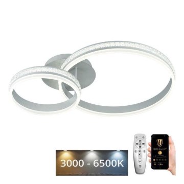 Dimmbare LED-Aufbauleuchte LED/110W/230V 3000-6500K + Fernbedienung
