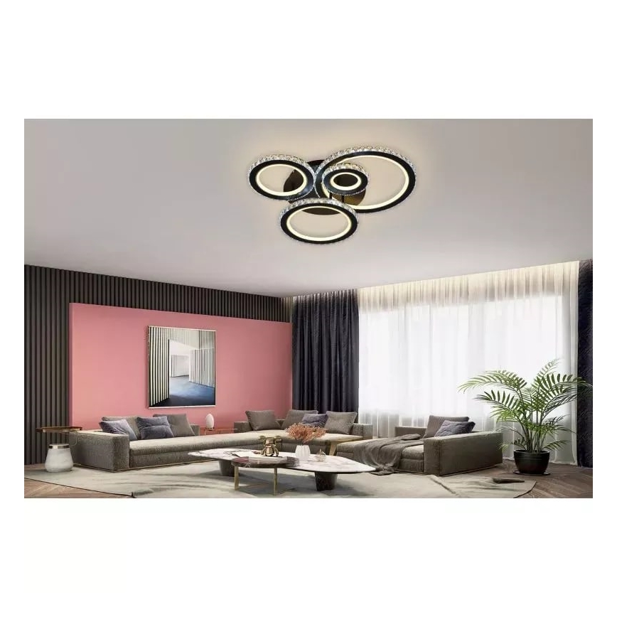 Dimmbare LED-Aufbauleuchte LED/120W/230V 3000-6500K + Fernbedienung