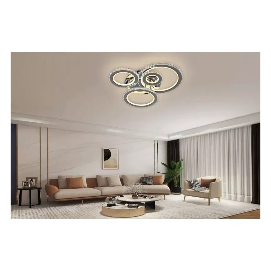 Dimmbare LED-Aufbauleuchte LED/120W/230V 3000-6500K + Fernbedienung