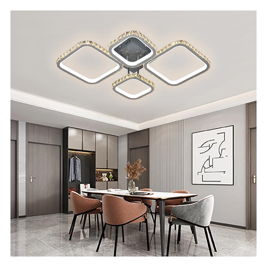 Dimmbare LED-Aufbauleuchte LED/130W/230V 3000-6500K + Fernbedienung