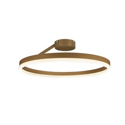 Dimmbare LED-Aufbauleuchte LED/40W/230V 3000-6500K golden + Fernbedienung