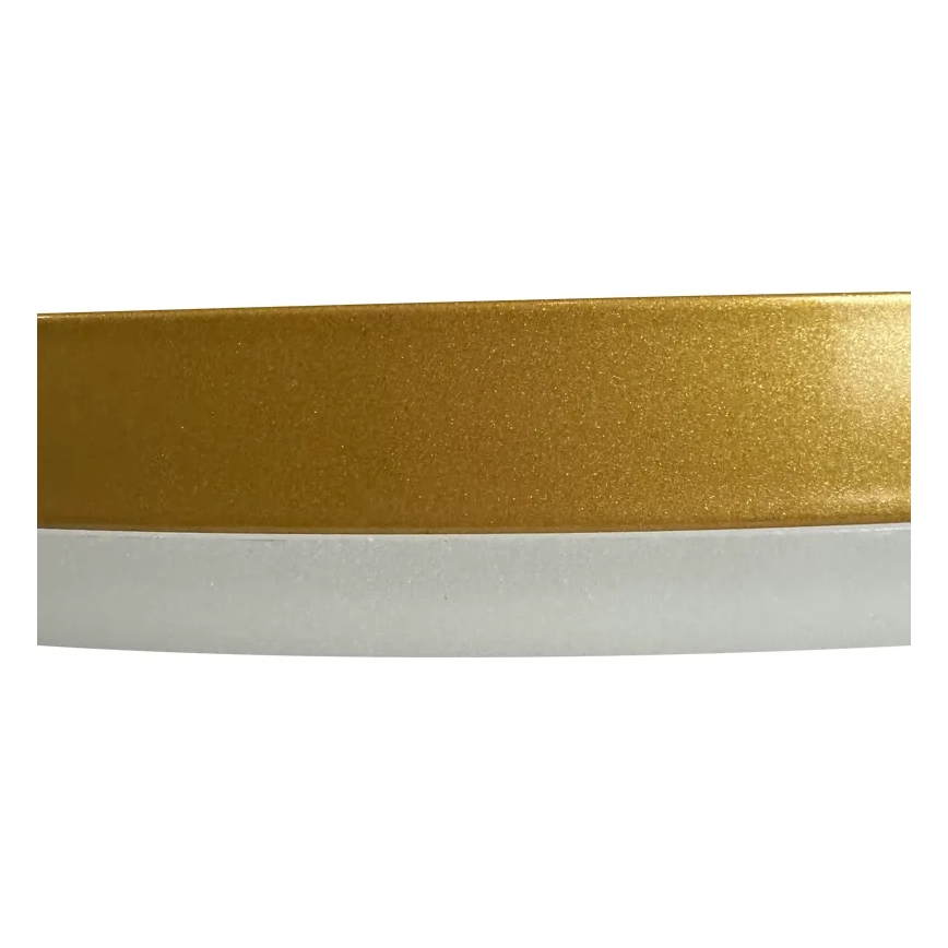 Dimmbare LED-Aufbauleuchte LED/40W/230V 3000-6500K golden + Fernbedienung