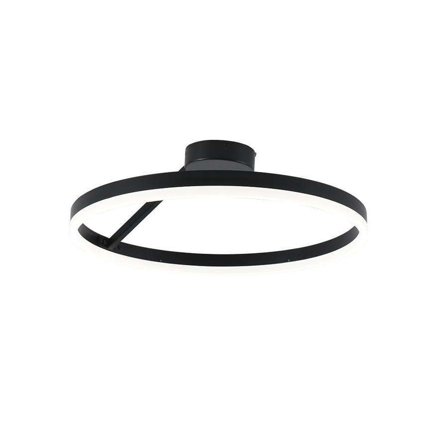 Dimmbare LED-Aufbauleuchte LED/40W/230V 3000-6500K schwarz + Fernbedienung