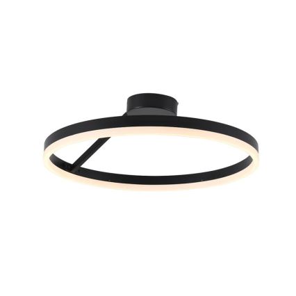 Dimmbare LED-Aufbauleuchte LED/40W/230V 3000-6500K schwarz + Fernbedienung