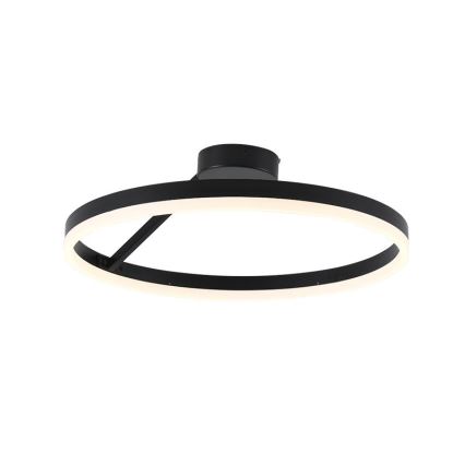 Dimmbare LED-Aufbauleuchte LED/40W/230V 3000-6500K schwarz + Fernbedienung