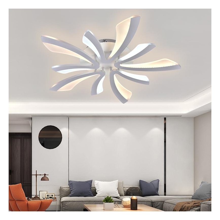 Dimmbare LED-Aufbauleuchte LED/55W/230V 3000-6500K + Fernbedienung