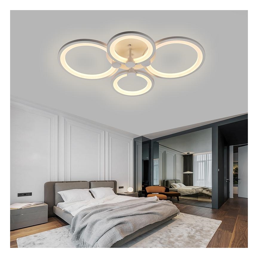 Dimmbare LED-Aufbauleuchte LED/65W/230V 3000-6500K + Fernbedienung