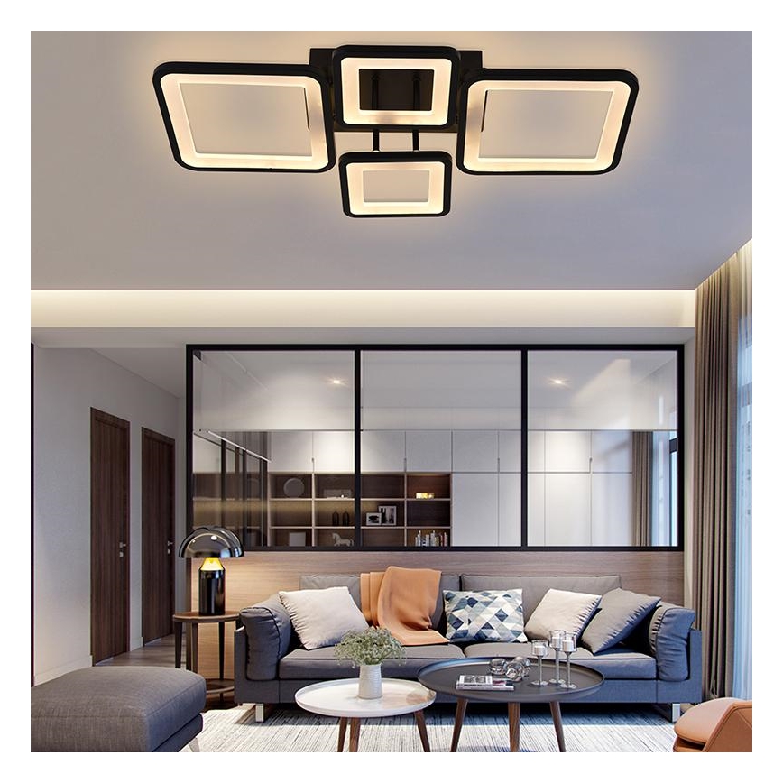 Dimmbare LED-Aufbauleuchte LED/70W/230V 3000-6500K + Fernbedienung