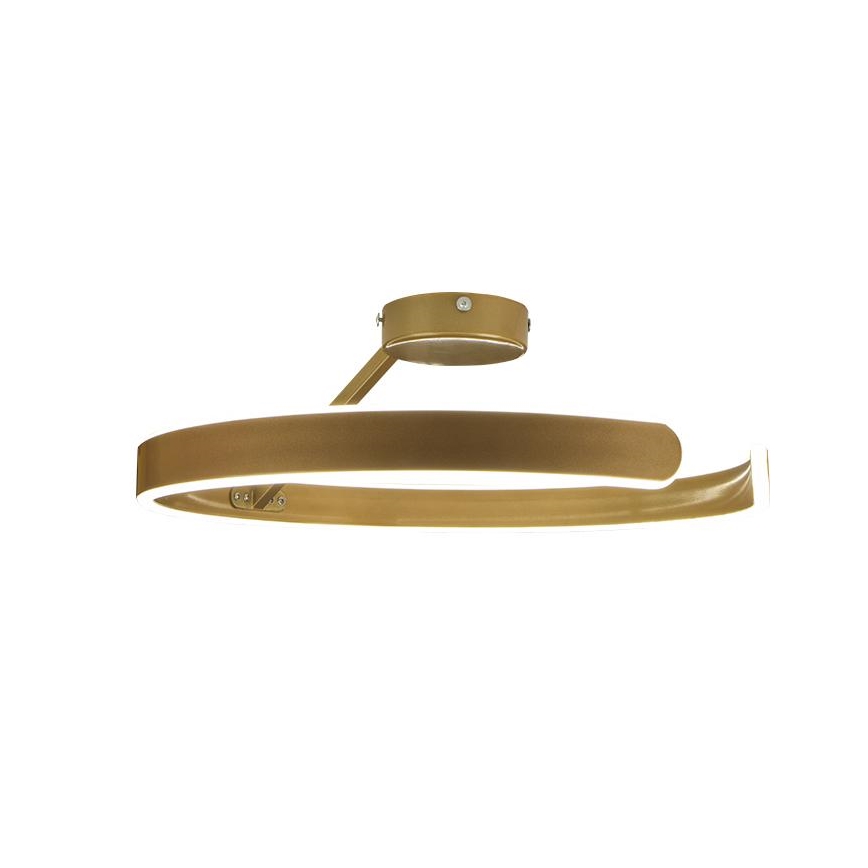 Dimmbare LED-Aufbauleuchte LED/72W/230V 3000-6500K golden + Fernbedienung