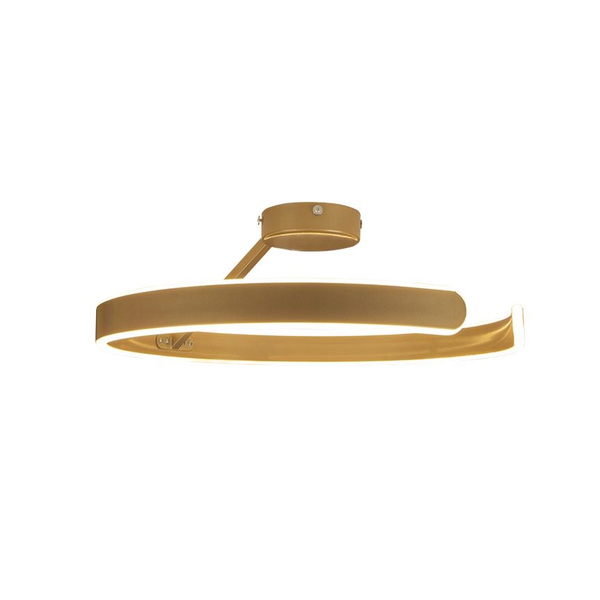 Dimmbare LED-Aufbauleuchte LED/72W/230V 3000-6500K golden + Fernbedienung