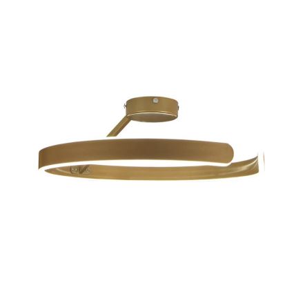 Dimmbare LED-Aufbauleuchte LED/72W/230V 3000-6500K golden + Fernbedienung