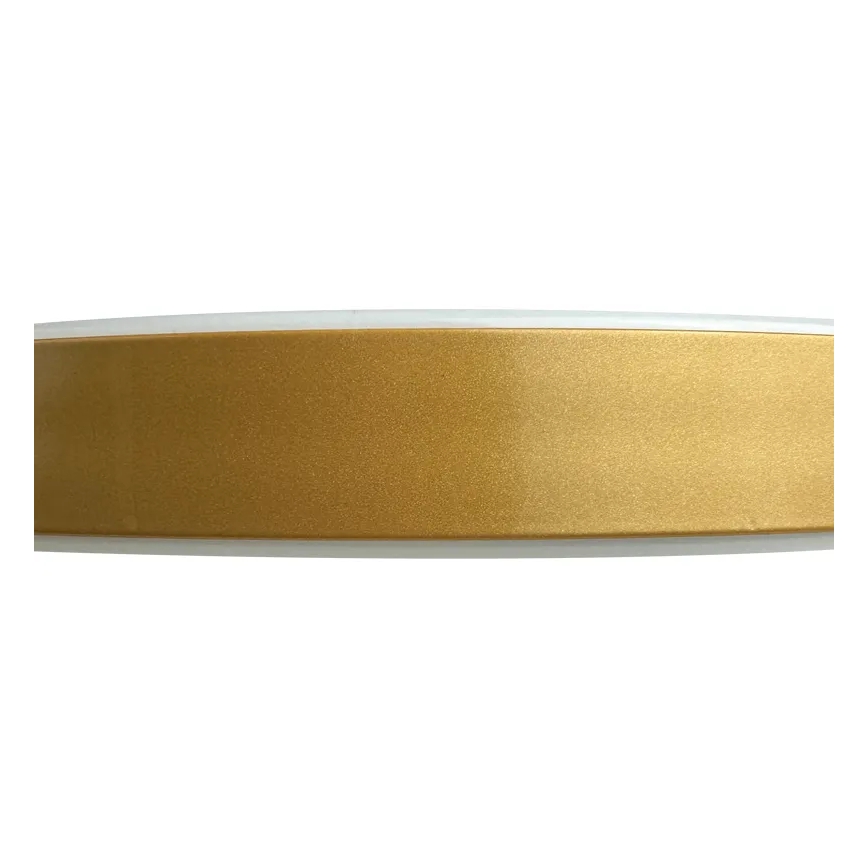 Dimmbare LED-Aufbauleuchte LED/72W/230V 3000-6500K golden + Fernbedienung