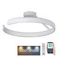 Dimmbare LED-Aufbauleuchte LED/72W/230V 3000-6500K weiß + Fernbedienung