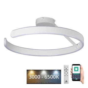 Dimmbare LED-Aufbauleuchte LED/72W/230V 3000-6500K weiß + Fernbedienung