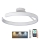 Dimmbare LED-Aufbauleuchte LED/72W/230V 3000-6500K weiß + Fernbedienung