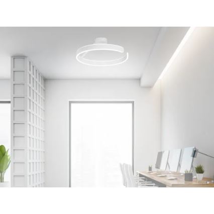 Dimmbare LED-Aufbauleuchte LED/72W/230V 3000-6500K weiß + Fernbedienung