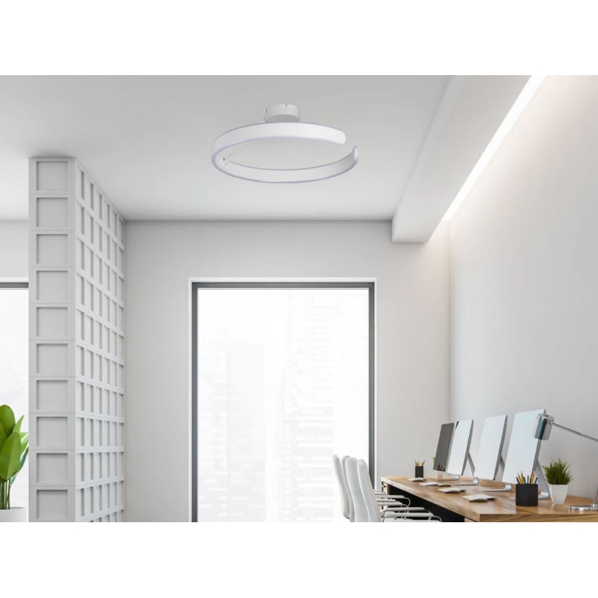 Dimmbare LED-Aufbauleuchte LED/72W/230V 3000-6500K weiß + Fernbedienung