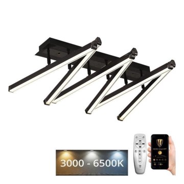 Dimmbare LED-Aufbauleuchte LED/75W/230V 3000-6500K + Fernbedienung