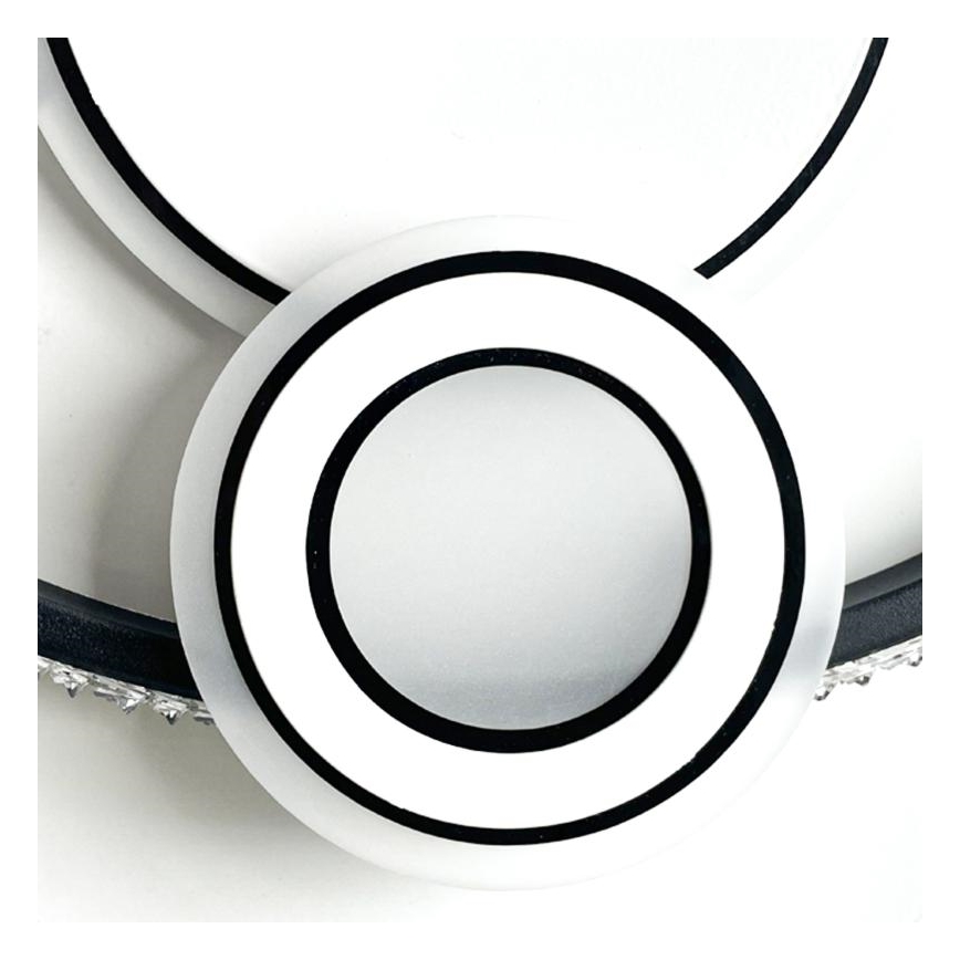 Dimmbare LED-Aufbauleuchte LED/80W/230V 3000-6500K + Fernbedienung