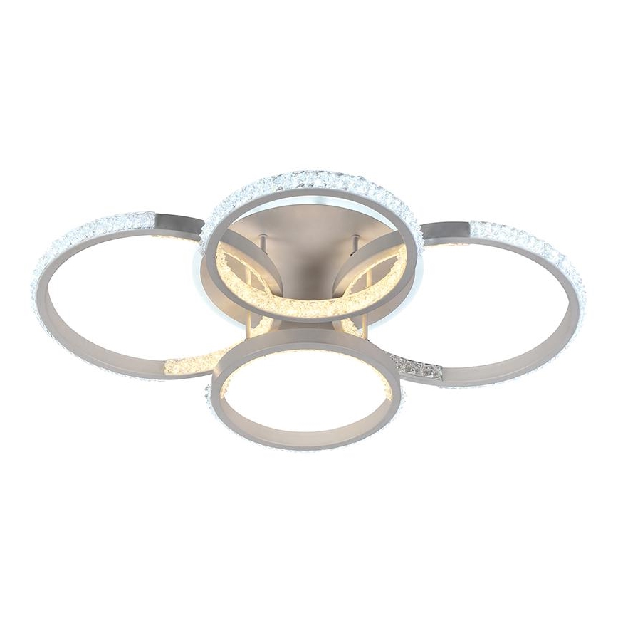 Dimmbare LED-Aufbauleuchte LED/80W/230V 3000-6500K + Fernbedienung