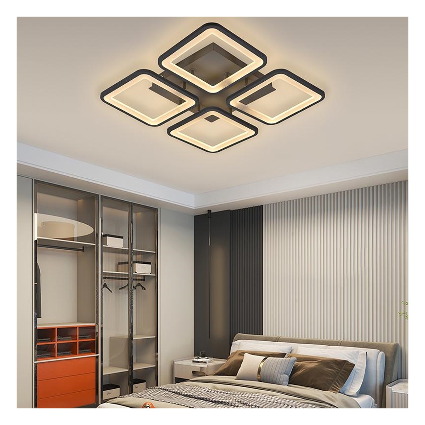 Dimmbare LED-Aufbauleuchte LED/85W/230V 3000-6500K + Fernbedienung