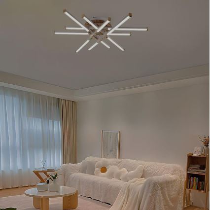 Dimmbare LED-Aufbauleuchte LED/90W/230V 3000-6500K + Fernbedienung