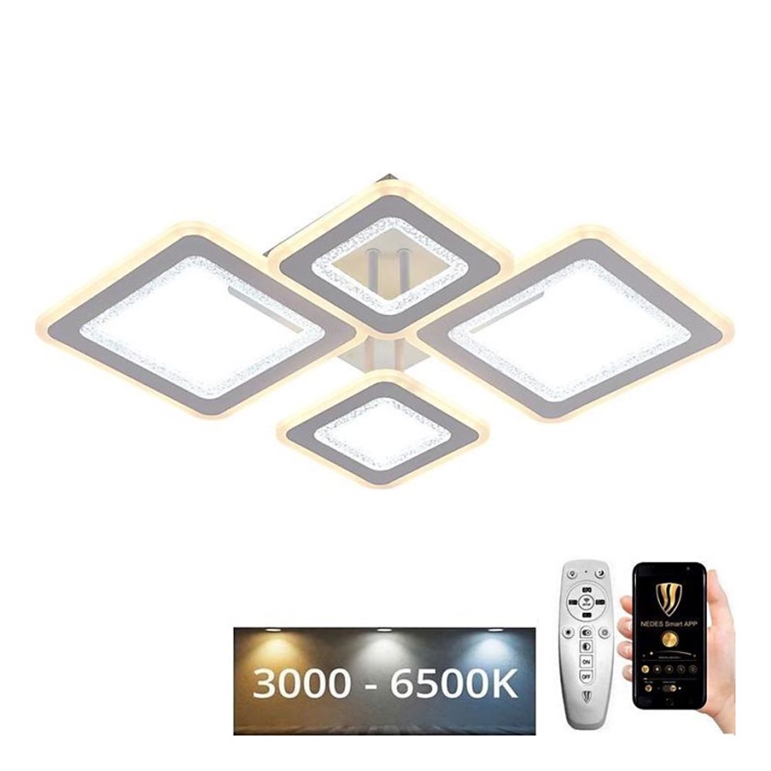 Dimmbare LED-Aufbauleuchte LED/95W/230V 3000-6500K + Fernbedienung