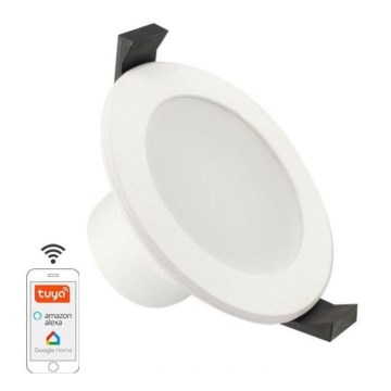 Dimmbare LED-Badezimmerleuchte LED/7W/230V 3000K-6500K WLAN Tuya IP44