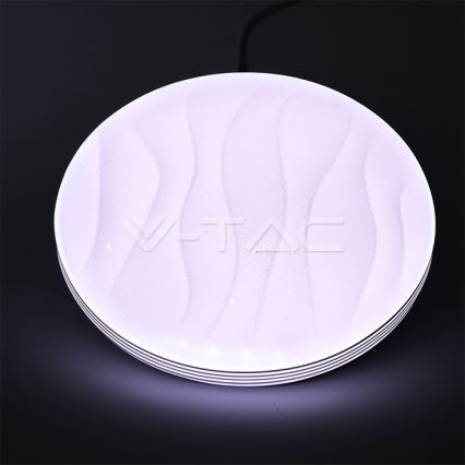 LED Dimmbare Deckenleuchte 1xLED/40W/230V + Fernbedienung