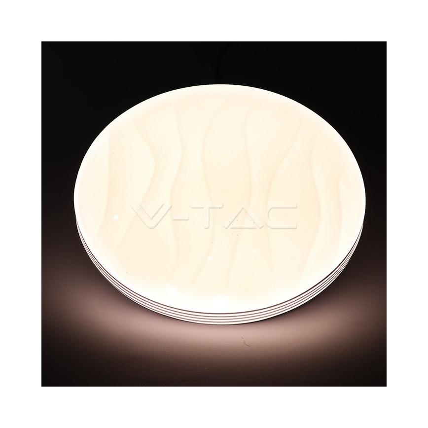 LED Dimmbare Deckenleuchte 1xLED/40W/230V + Fernbedienung