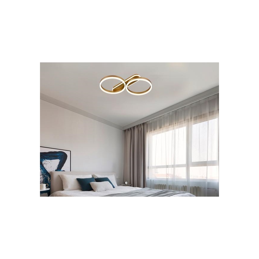 Dimmbare LED-Deckenleuchte 60W/230V 3000-6500K + Fernbedienung