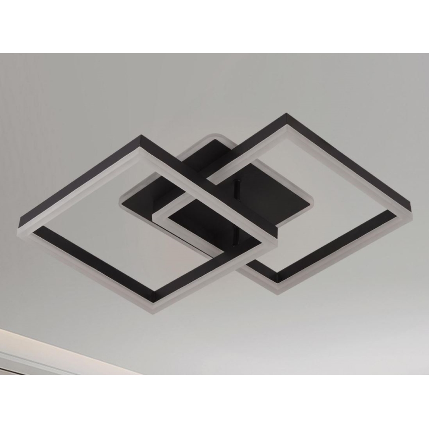 Dimmbare LED-Deckenleuchte, 80 W, 230 V, 3000-6500 K, mit Fernbedienung