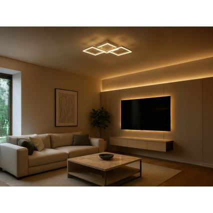 Dimmbare LED-Deckenleuchte 85W/230V 3000-6500K + Fernbedienung