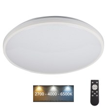 Dimmbare LED-Deckenleuchte ARVOS LED/37W/230V weiß + Fernbedienung