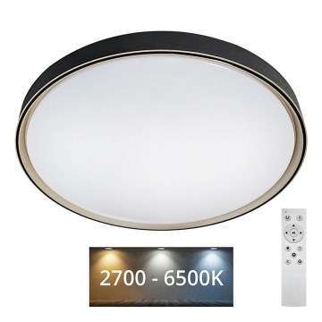 Dimmbare LED-Deckenleuchte EBRO LED/36W/230V 2700-6500K d 50 cm + Fernbedienung