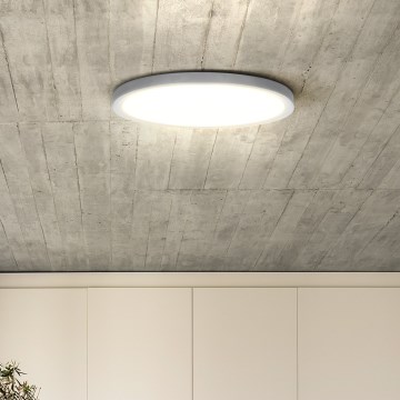 Dimmbare LED-Deckenleuchte ESTELA LED/36W/230V d 30 cm weiß + Fernbedienung