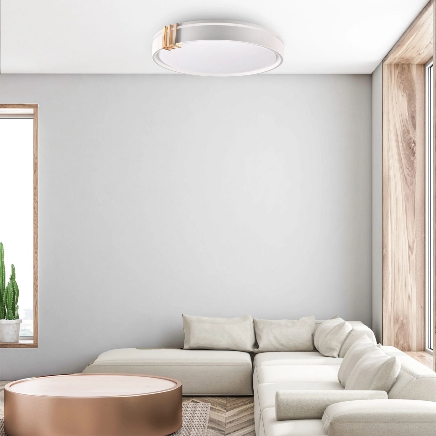 Dimmbare LED-Deckenleuchte für Badezimmer ARLETTA LED/72W/230V d 48 cm 3000-6000K IP44 + Fernbedienung