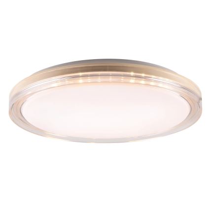 Dimmbare LED-Deckenleuchte für Badezimmer CASSANDRA LED/72W/230V d 49 cm 3000-6000K IP44 + Fernbedienung