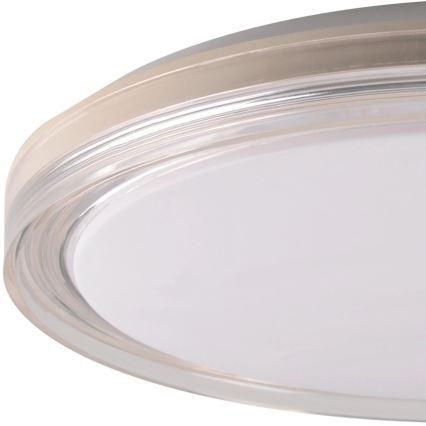 Dimmbare LED-Deckenleuchte für Badezimmer CASSANDRA LED/72W/230V d 49 cm 3000-6000K IP44 + Fernbedienung