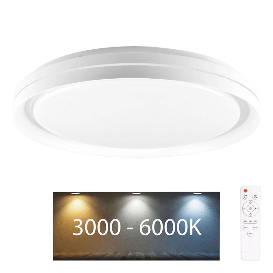 Dimmbare LED-Deckenleuchte für Badezimmer ELIZA LED/72W/230V d 48,5 cm 3000-6000K IP44 + Fernbedienung