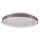 Dimmbare LED-Deckenleuchte für Badezimmer GRAŻYNA LED/48W/230V 3000-6000K d 41 cm IP44 grau + Fernbedienung