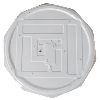 LED-dimmbare Deckenleuchte HEX LED/72W/230V 3000–6000K Ø 50 cm weiß + Fernbedienung