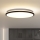 Dimmbare LED-Deckenleuchte JAMIL LED/48W/230V 3000-6500K schwarz + Fernbedienung