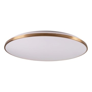 Dimmbare LED-Deckenleuchte KERN LED/100W/230V 3000/4000/6000K Ø 100 cm gold + Fernbedienung