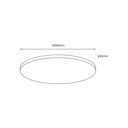 Dimmbare LED-Deckenleuchte LAYLA LED/33W/230V 3000/4000/6000K golden + Fernbedienung