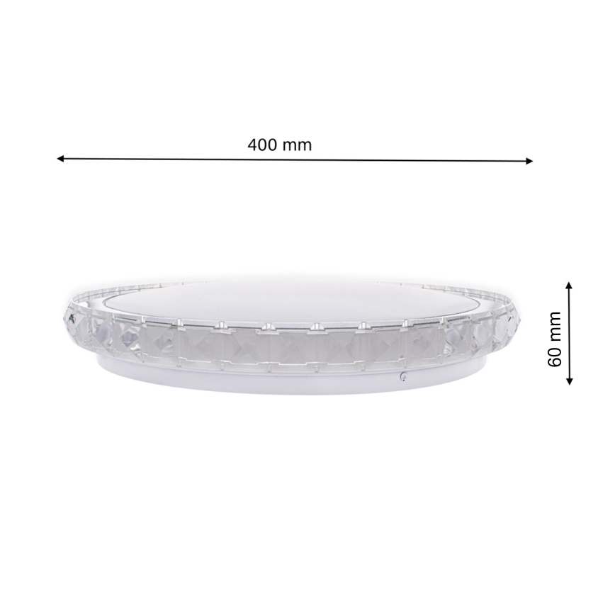 LED-dimmbare Deckenleuchte LAYLA LED/26W/230V + Fernbedienung