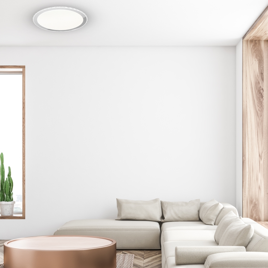 Dimmbare LED-Deckenleuchte LAYLA mit Fernbedienung LED/66W/230V