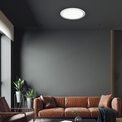 Dimmbare LED-Deckenleuchte LAYLA mit Fernbedienung LED/66W/230V