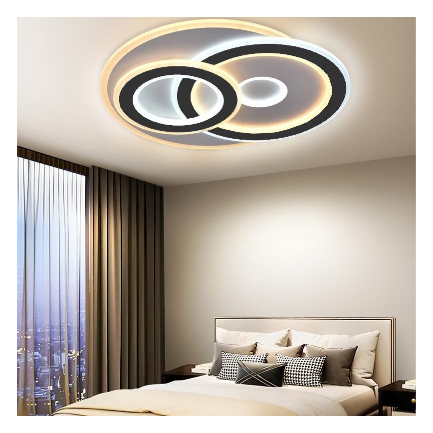 Dimmbare LED-Deckenleuchte LED/105W/230V 3000-6500K + Fernbedienung